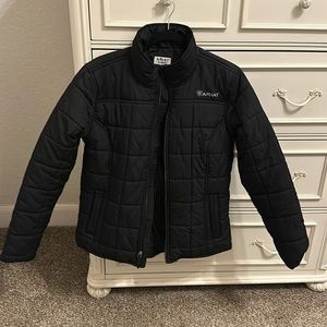 Large black Ariat jacket